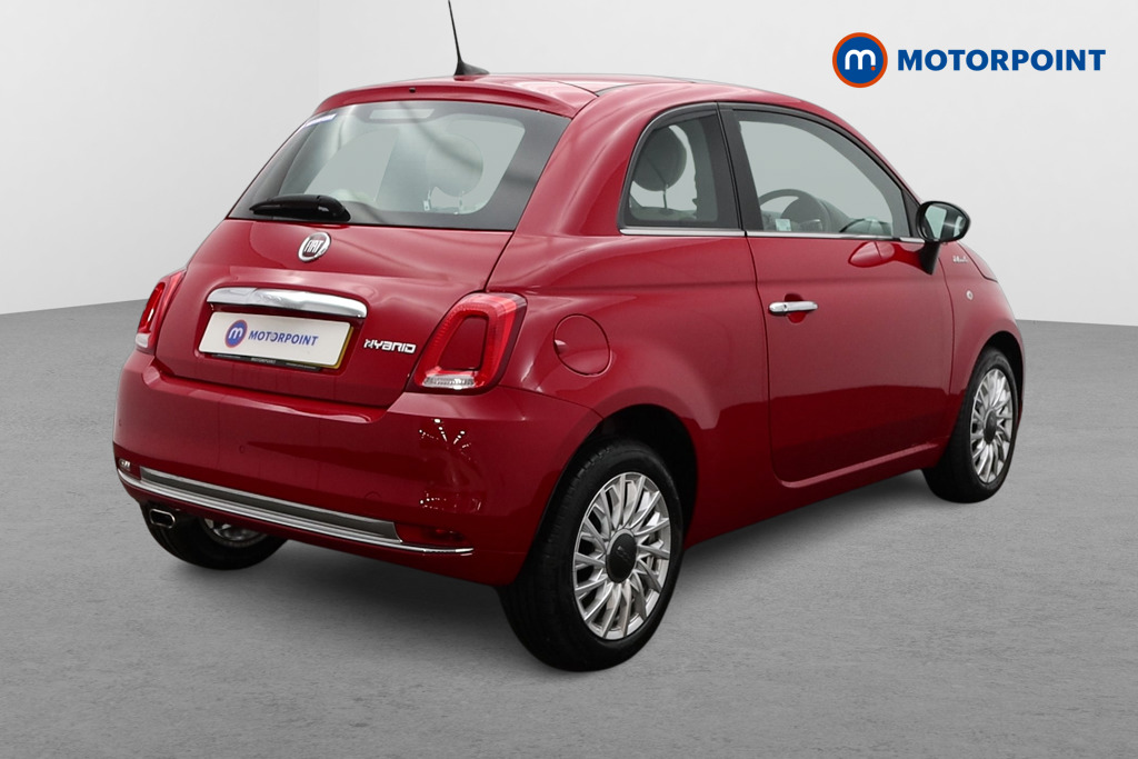 Fiat 500 Dolcevita Manual Petrol-Electric Hybrid Hatchback - Stock Number (1498250) - Drivers side rear corner