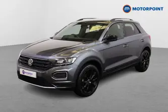 Volkswagen T-Roc Black Edition Automatic Petrol SUV - Stock Number (1499849) - Passenger side front corner