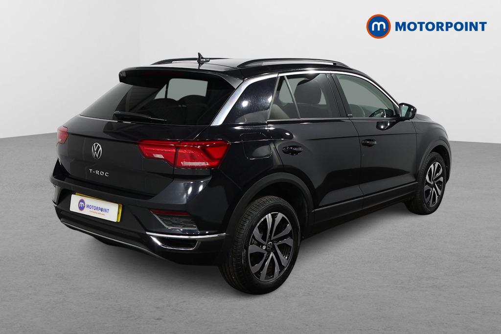 Volkswagen T-Roc Active Manual Petrol SUV - Stock Number (1500342) - Drivers side rear corner