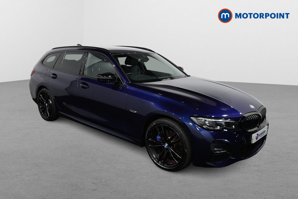 BMW 3 Series M Sport Pro Edition Automatic Petrol Plug-In Hybrid Estate - Stock Number (1504526) - Drivers side front corner