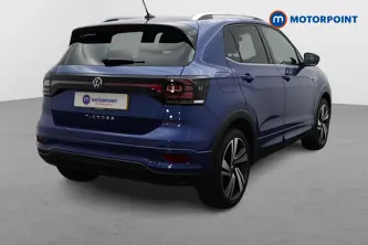 Volkswagen T-Cross R-Line Automatic Petrol SUV - Stock Number (1504537) - Drivers side rear corner