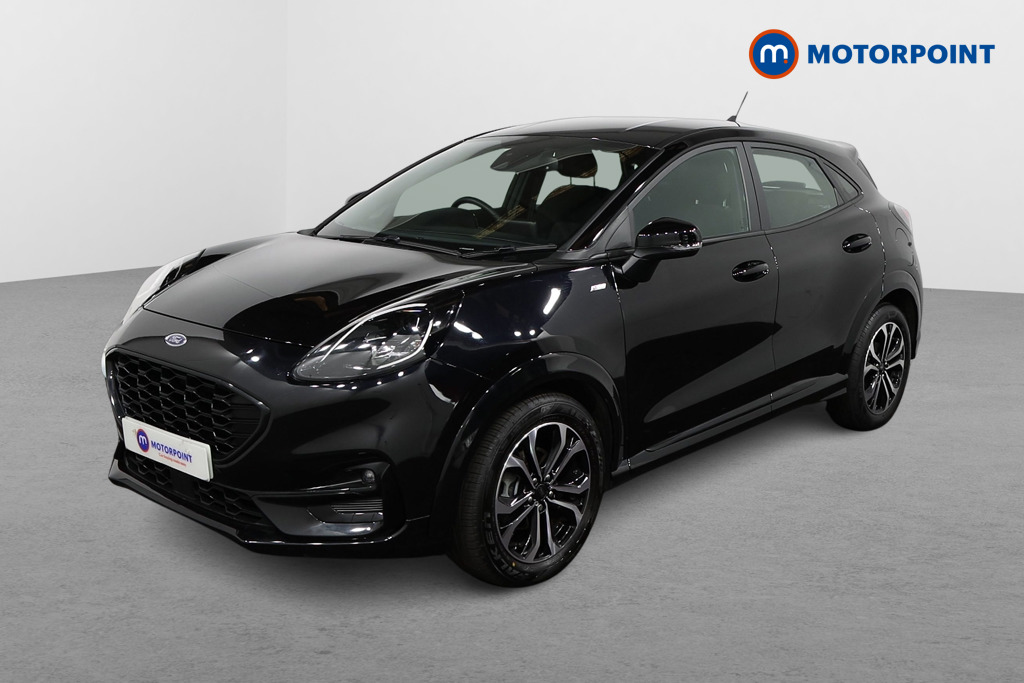 Ford Puma St-Line Manual Petrol-Electric Hybrid SUV - Stock Number (1489347) - Passenger side front corner