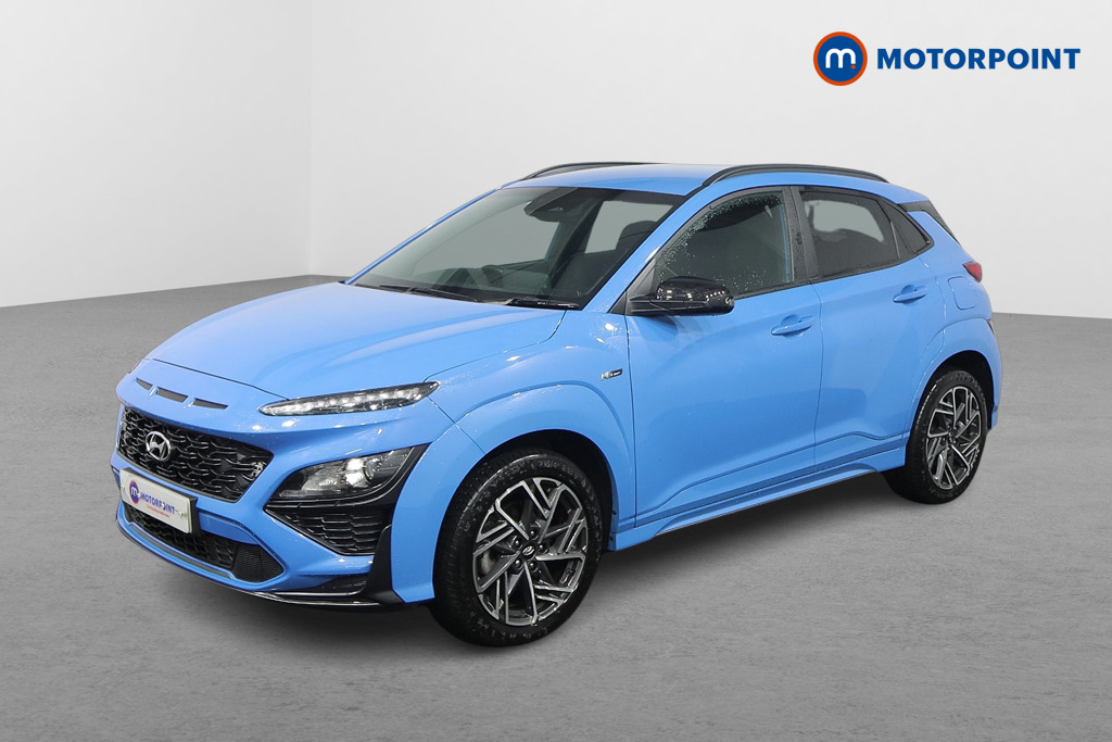 Hyundai Kona N Line Manual Petrol-Electric Hybrid SUV - Stock Number (1492916) - Passenger side front corner