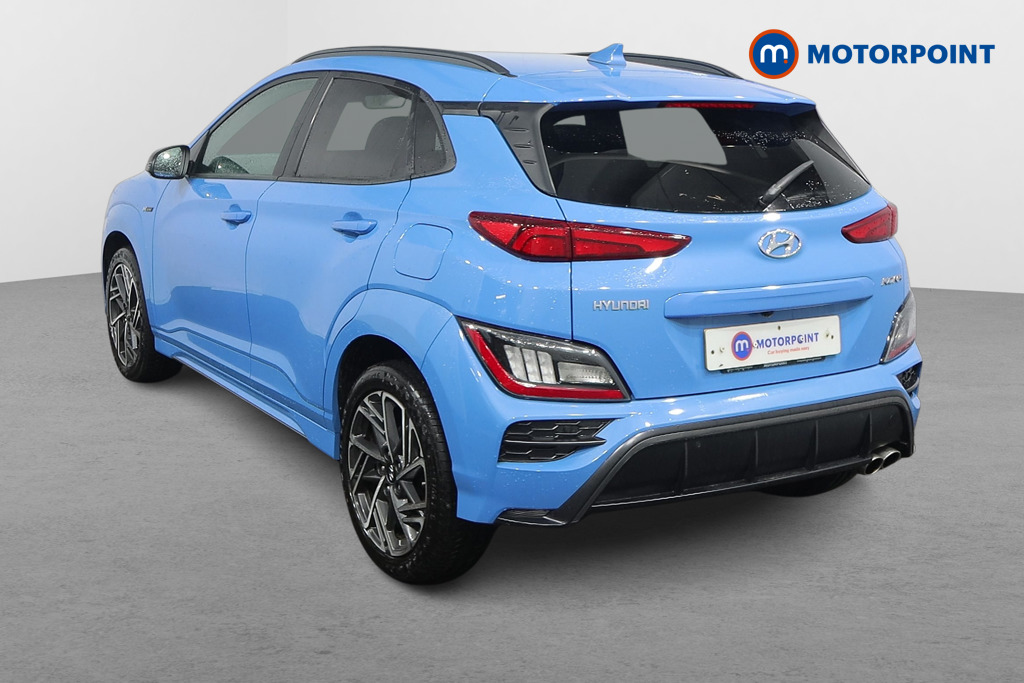 Hyundai Kona N Line Manual Petrol-Electric Hybrid SUV - Stock Number (1492916) - Passenger side rear corner