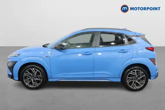 Hyundai Kona N Line Manual Petrol-Electric Hybrid SUV - Stock Number (1492916) - Passenger side