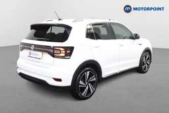 Volkswagen T-Cross R-Line Automatic Petrol SUV - Stock Number (1497384) - Drivers side rear corner