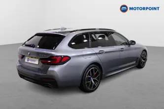 BMW 5 Series M Sport Automatic Petrol Plug-In Hybrid Estate - Stock Number (1498887) - Drivers side rear corner