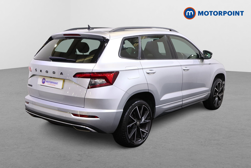 Skoda Karoq Sport Line Automatic Petrol SUV - Stock Number (1503223) - Drivers side rear corner