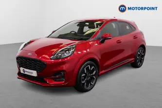 Ford Puma St-Line X Manual Petrol-Electric Hybrid SUV - Stock Number (1491812) - Passenger side front corner