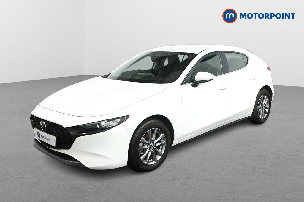 Mazda 3 Centre-Line Manual Petrol-Electric Hybrid Hatchback - Stock Number (1496024) - Passenger side front corner