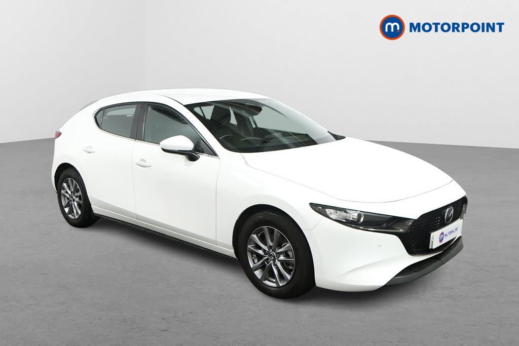 Mazda 3 Centre-Line Manual Petrol-Electric Hybrid Hatchback - Stock Number (1496024) - Drivers side front corner