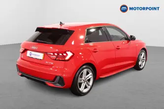 Audi A1 S Line Manual Petrol Hatchback - Stock Number (1496401) - Drivers side rear corner