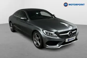 Mercedes-Benz C Class Amg Line Automatic Diesel Coupe - Stock Number (1497049) - Drivers side front corner