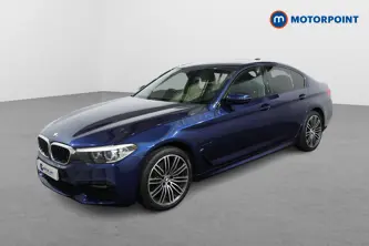 BMW 5 Series M Sport Automatic Petrol Plug-In Hybrid Saloon - Stock Number (1500467) - Passenger side front corner