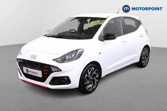 Hyundai I10 N Line Manual Petrol Hatchback - Stock Number (1502887) - Passenger side front corner