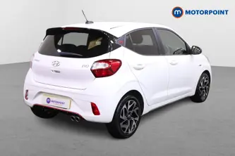 Hyundai I10 N Line Manual Petrol Hatchback - Stock Number (1502887) - Drivers side rear corner