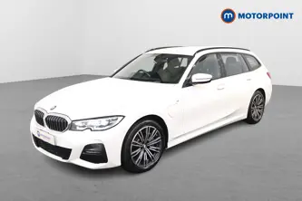 BMW 3 Series M Sport Automatic Petrol Plug-In Hybrid Estate - Stock Number (1503682) - Passenger side front corner