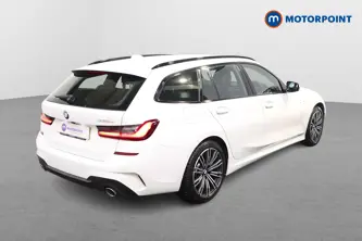 BMW 3 Series M Sport Automatic Petrol Plug-In Hybrid Estate - Stock Number (1503682) - Drivers side rear corner