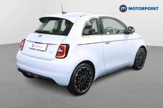 Fiat 500 La Prima Automatic Electric Hatchback - Stock Number (1503823) - Drivers side rear corner