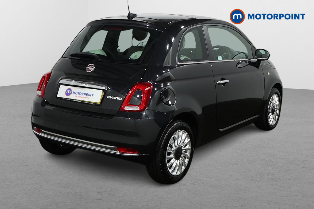 Fiat 500 Dolcevita Manual Petrol-Electric Hybrid Hatchback - Stock Number (1412759) - Drivers side rear corner