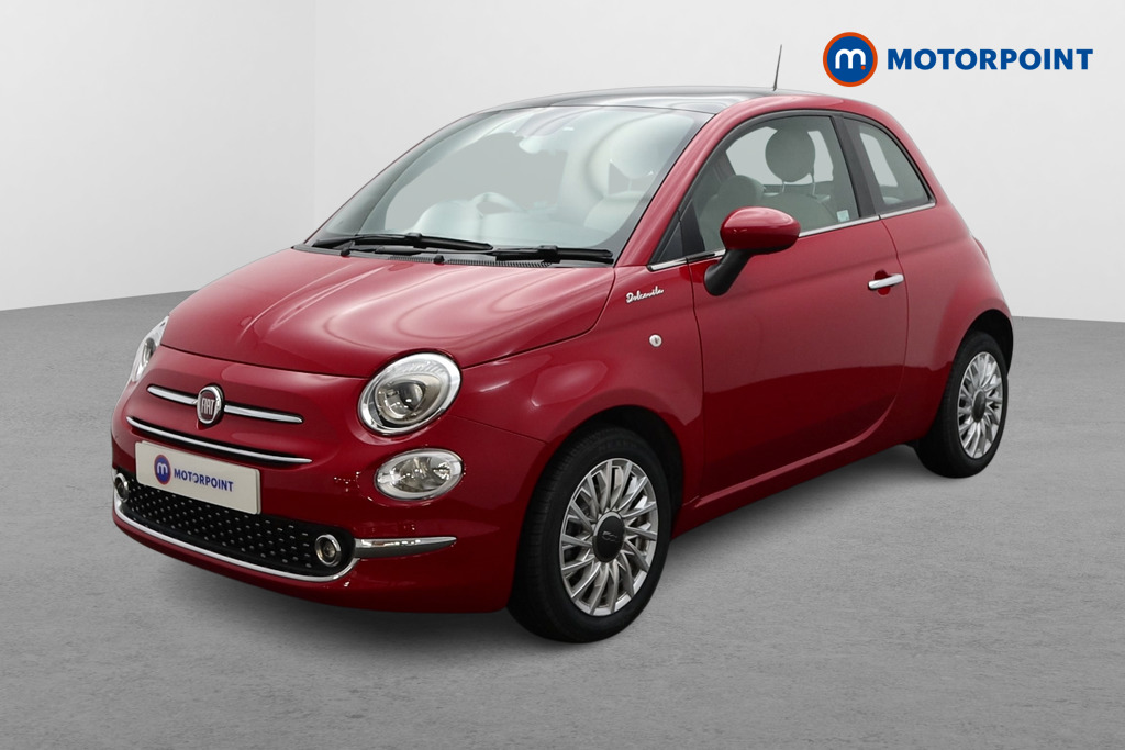 Fiat 500 Dolcevita Manual Petrol-Electric Hybrid Hatchback - Stock Number (1484115) - Passenger side front corner