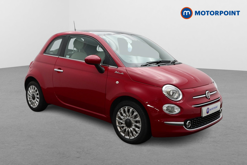 Fiat 500 Dolcevita Manual Petrol-Electric Hybrid Hatchback - Stock Number (1484115) - Drivers side front corner