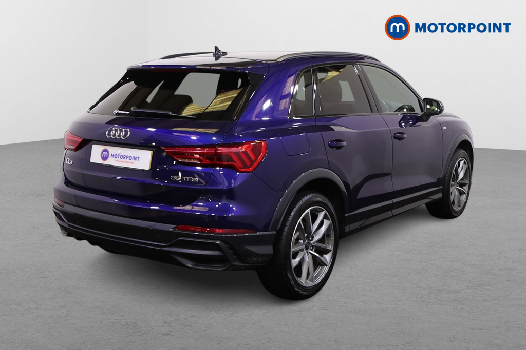 Audi Q3 Black Edition Manual Petrol SUV - Stock Number (1499831) - Drivers side rear corner