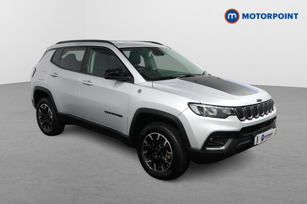 Jeep Compass Trailhawk Automatic Petrol Plug-In Hybrid SUV - Stock Number (1500512) - Drivers side front corner