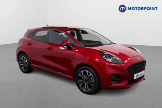 Ford Puma St-Line Manual Petrol-Electric Hybrid SUV - Stock Number (1500579) - Drivers side front corner