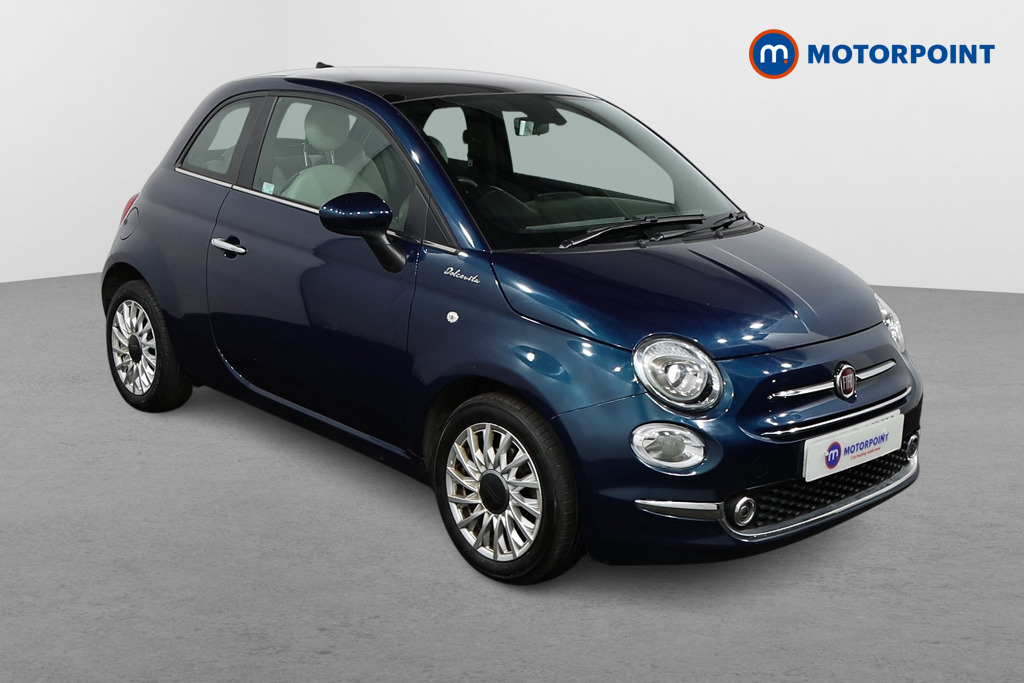 Fiat 500 Dolcevita Manual Petrol-Electric Hybrid Hatchback - Stock Number (1500966) - Drivers side front corner