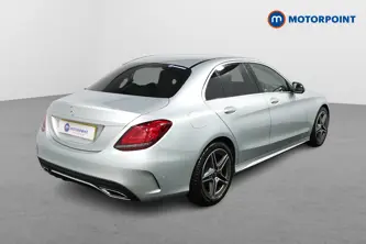 Mercedes-Benz C Class Amg Line Automatic Diesel Saloon - Stock Number (1501766) - Drivers side rear corner