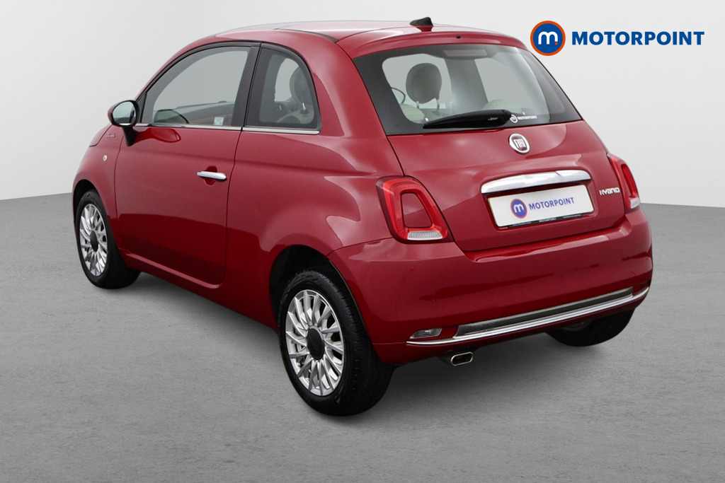 Fiat 500 Dolcevita Manual Petrol-Electric Hybrid Hatchback - Stock Number (1502971) - Passenger side rear corner