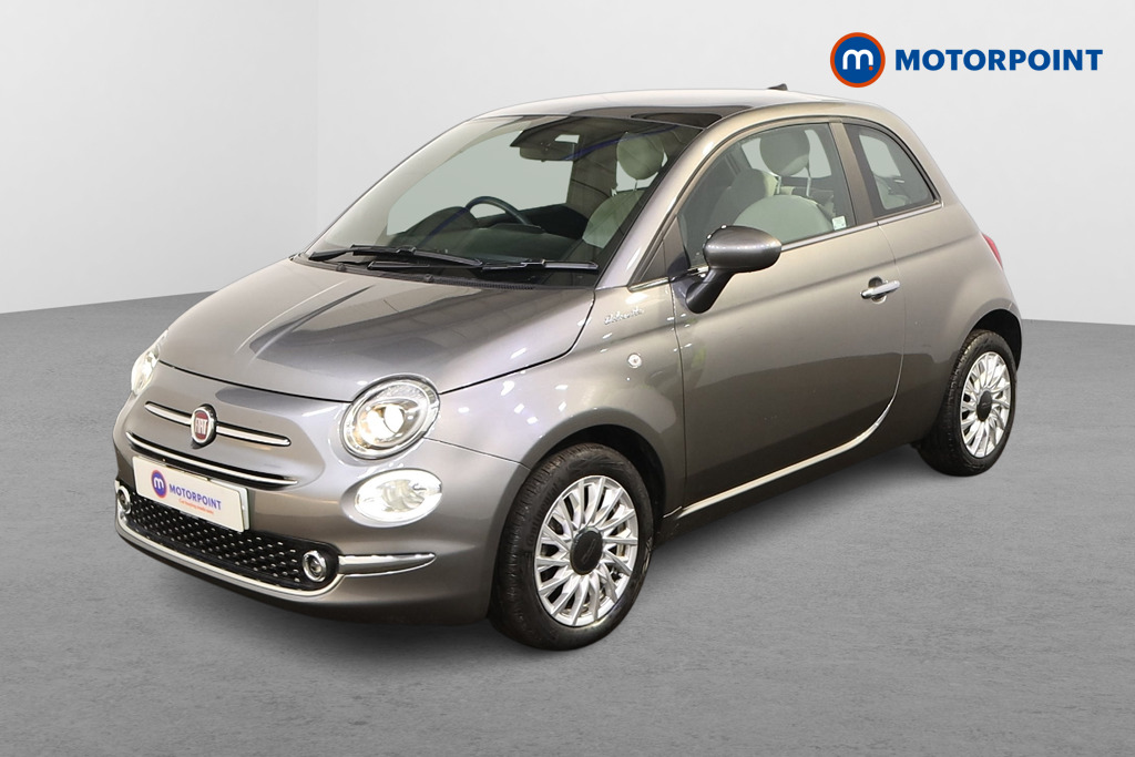 Fiat 500 Dolcevita Manual Petrol-Electric Hybrid Hatchback - Stock Number (1503825) - Passenger side front corner