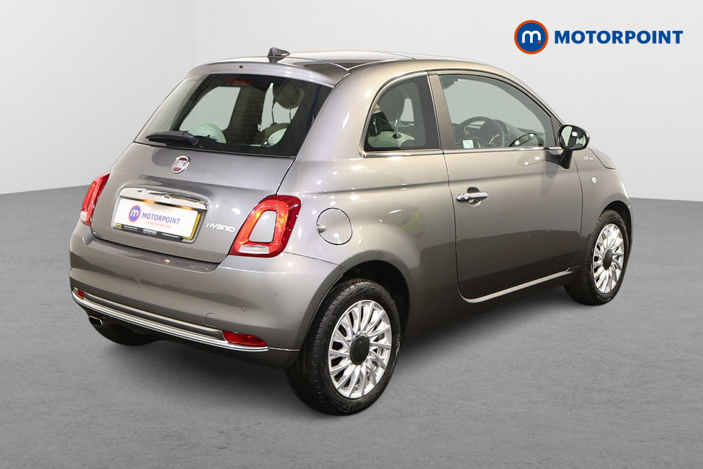 Fiat 500 Dolcevita Manual Petrol-Electric Hybrid Hatchback - Stock Number (1503825) - Drivers side rear corner