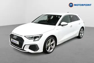 Audi A3 S Line Manual Petrol Hatchback - Stock Number (1504227) - Passenger side front corner