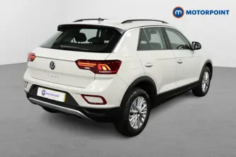 Volkswagen T-Roc Life Manual Petrol SUV - Stock Number (1500301) - Drivers side rear corner