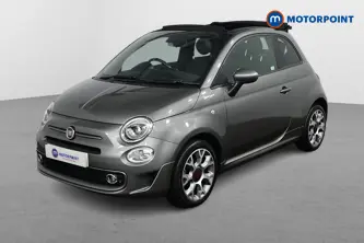 Fiat 500 Sport Manual Petrol-Electric Hybrid Convertible - Stock Number (1500481) - Passenger side front corner