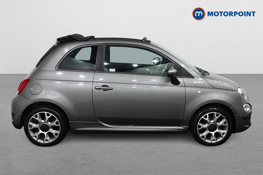 Fiat 500 Sport Manual Petrol-Electric Hybrid Convertible - Stock Number (1500481) - Drivers side