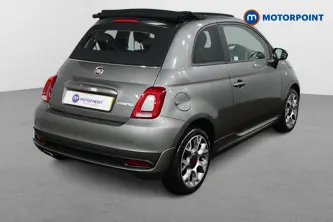 Fiat 500 Sport Manual Petrol-Electric Hybrid Convertible - Stock Number (1500481) - Drivers side rear corner