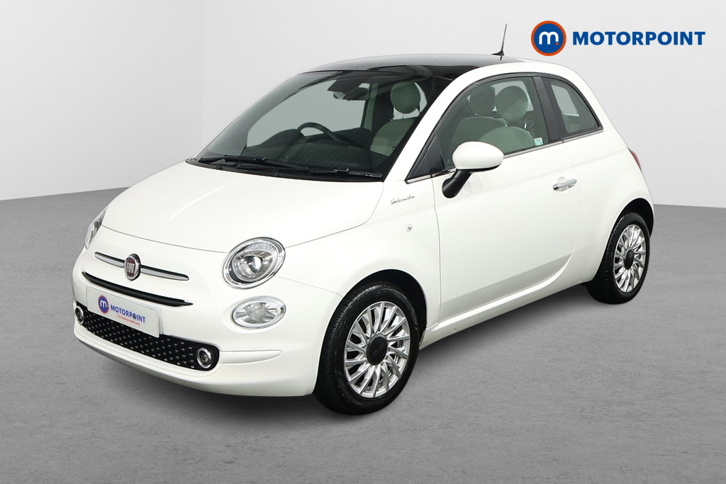 Fiat 500 Dolcevita Manual Petrol-Electric Hybrid Hatchback - Stock Number (1500957) - Passenger side front corner