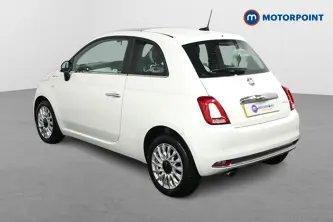 Fiat 500 Dolcevita Manual Petrol-Electric Hybrid Hatchback - Stock Number (1500957) - Passenger side rear corner