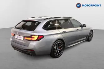 BMW 5 Series M Sport Automatic Petrol Plug-In Hybrid Estate - Stock Number (1498871) - Drivers side rear corner