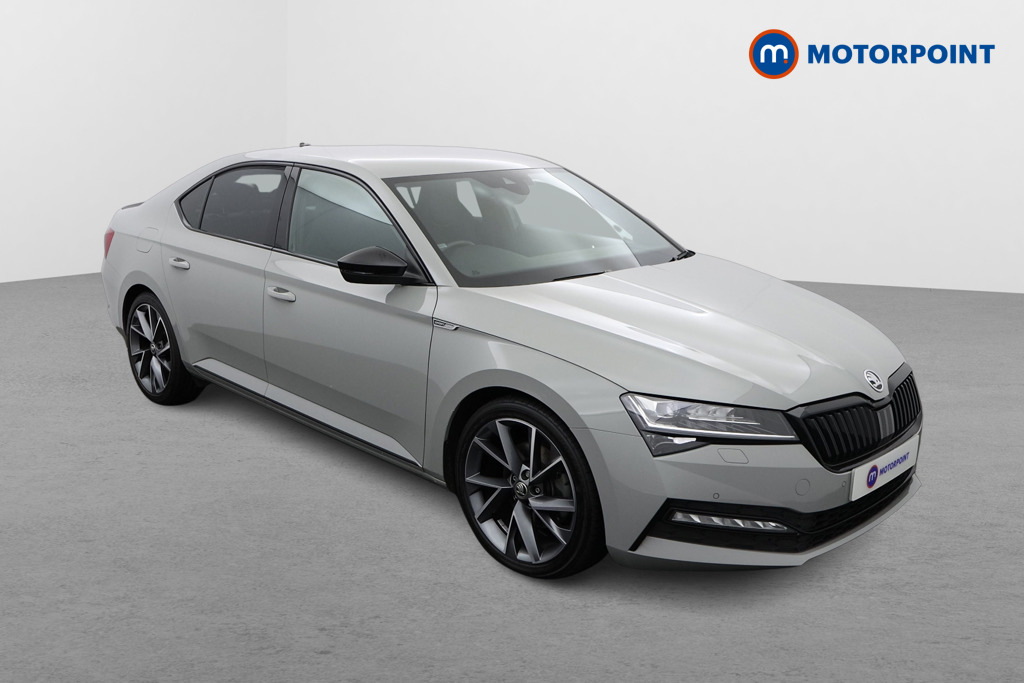 Skoda Superb Sport Line Plus Automatic Petrol Hatchback - Stock Number (1499713) - Drivers side front corner