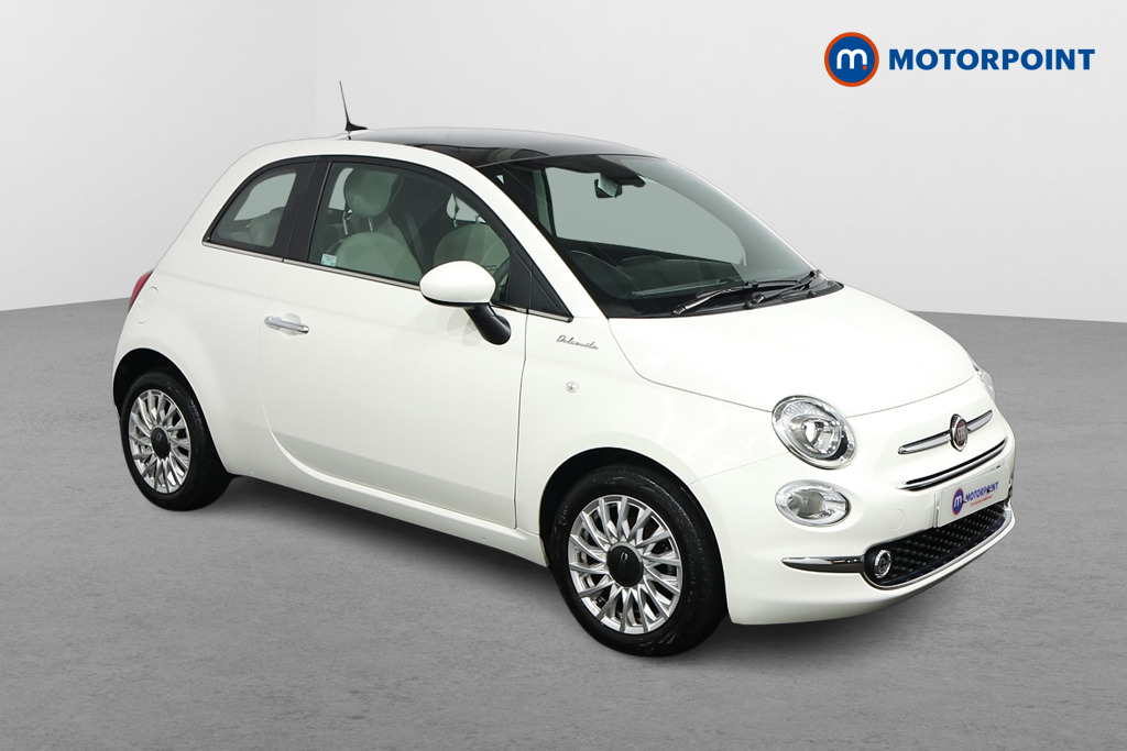 Fiat 500 Dolcevita Manual Petrol-Electric Hybrid Hatchback - Stock Number (1500949) - Drivers side front corner