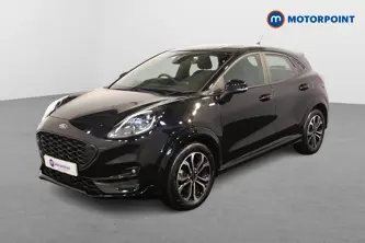 Ford Puma St-Line Manual Petrol-Electric Hybrid SUV - Stock Number (1502119) - Passenger side front corner