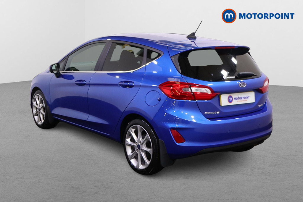 Ford Fiesta Titanium X Manual Petrol-Electric Hybrid Hatchback - Stock Number (1488875) - Passenger side rear corner