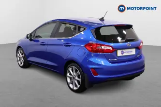 Ford Fiesta Titanium X Manual Petrol-Electric Hybrid Hatchback - Stock Number (1488875) - Passenger side rear corner