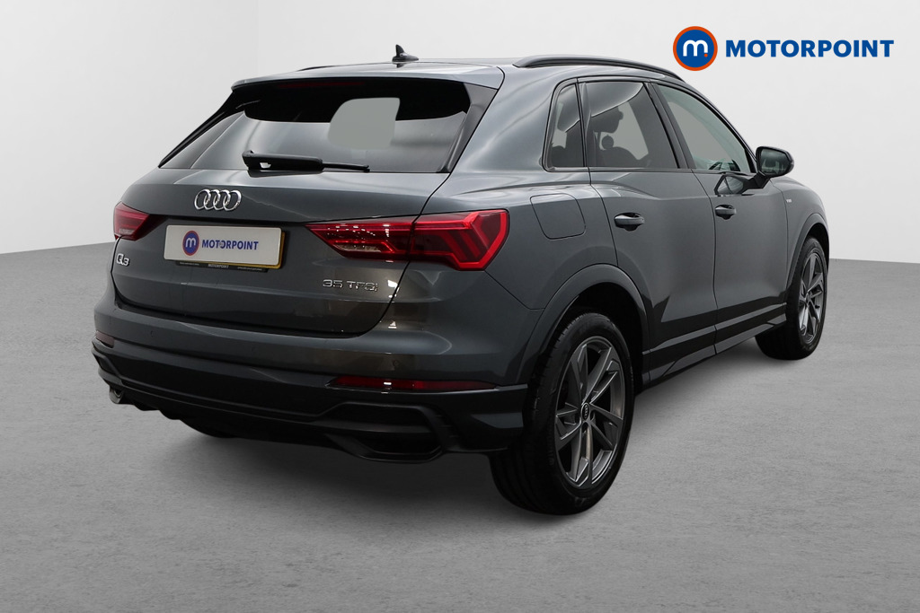 Audi Q3 Black Edition Automatic Petrol SUV - Stock Number (1497262) - Drivers side rear corner