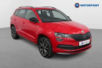 Skoda Karoq Sport Line Manual Petrol SUV - Stock Number (1497610) - Drivers side front corner