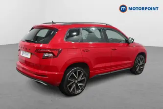 Skoda Karoq Sport Line Manual Petrol SUV - Stock Number (1497610) - Drivers side rear corner